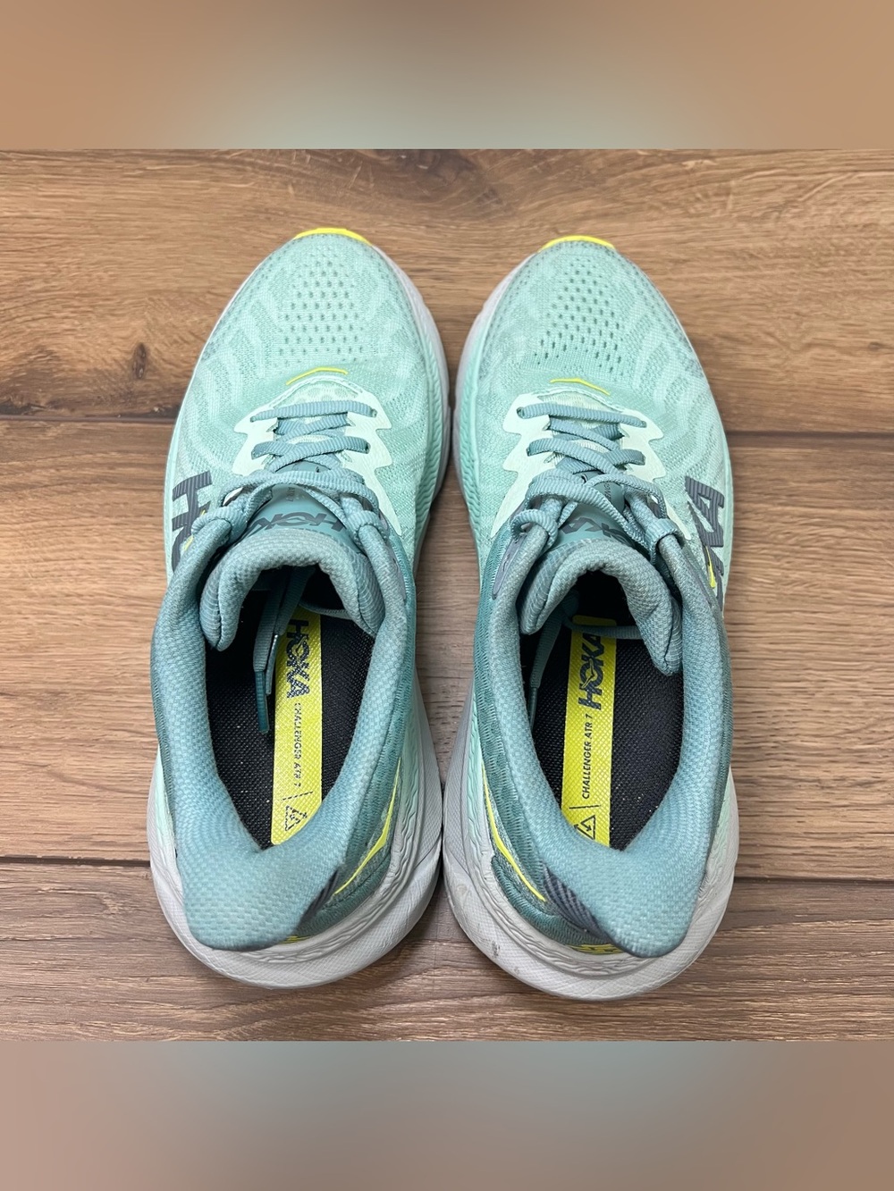 Hoka One One Challenger ATR 7 Women’s Size 7 B Green Athletic Running Shoes - Picture 9 of 13